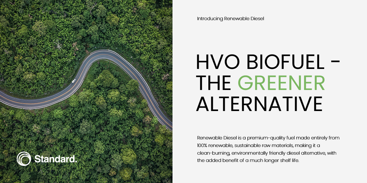 HVO BIOFUEL - THE GREENER ALTERNATIVE

Renewable Diesel is a premium-quality fuel made entirely from 100% renewable, sustainable raw materials, making it a clean-burning, environmentally friendly diesel alternative.

Read more: lnkd.in/eami4sQh