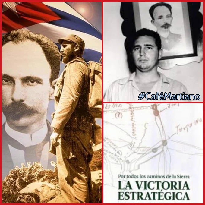 #CafeMartiano recordando que #CubaViveEnSuHistoria porque tenemos a #FidelPorSiempre
