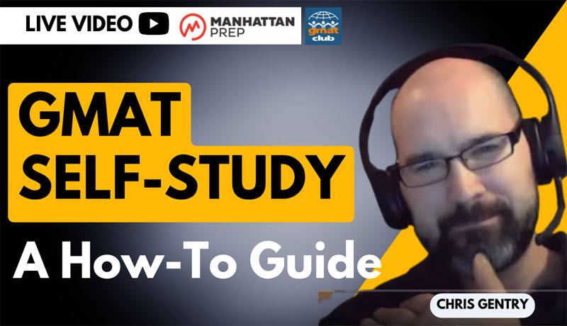 gmat_club's tweet photo. In 1 Hour - Join Manhattan Prep Live on GMAT Club's YouTube Channel
GMAT Self-Prep: A How-To Guide with a Full Self-Study Plan for GMAT Preparation
Wednesday, August 2nd at 8:30 AM PT
https://t.co/tiFSzJOxYX #gmatclub #GMATPrep #GMATStudy https://t.co/vDL1fTv9g4