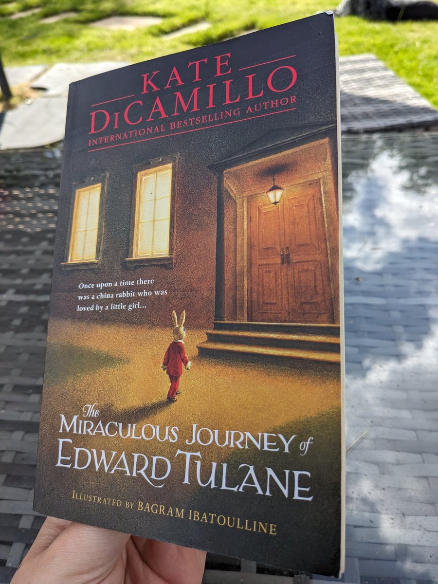 PrimaryEvans's tweet photo. Book number 19 arrived! Finished Pages and Co and thoroughly enjoyed it. Now on to Edward Tulane...it's got a lot of hype to live up to! #teacherreader #year4 #readingforpleasure https://t.co/JVrZYOl2pi