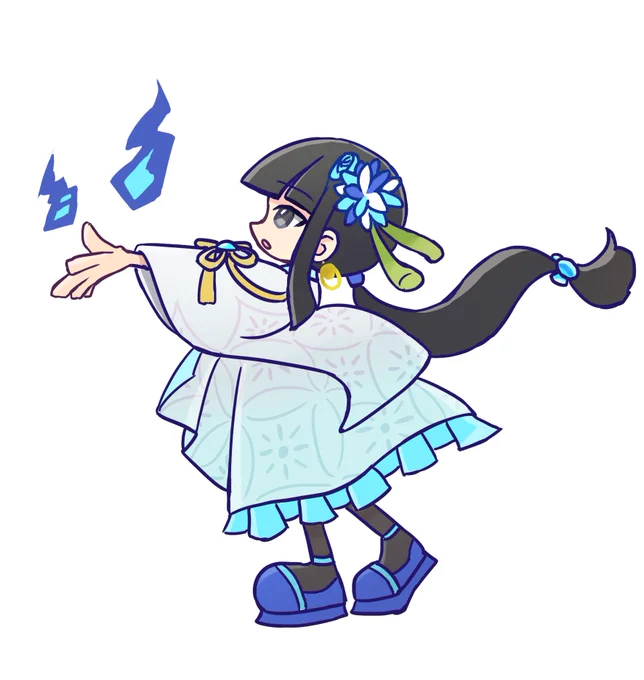 本日のVtuberさん ぷよぷよ風イラスト化企画 KAMYさんです 
