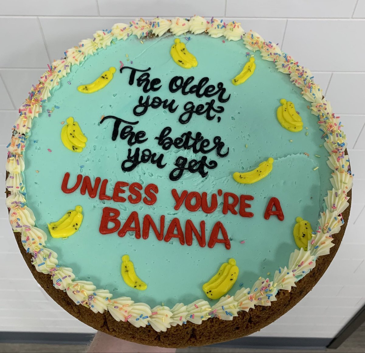 StakeBankster's tweet photo. @StakeUsa The older you get, the better you get. Unless you’re a banana! Happy birthday https://t.co/5vTEgXcFoJ https://t.co/lpJJfnY6CQ