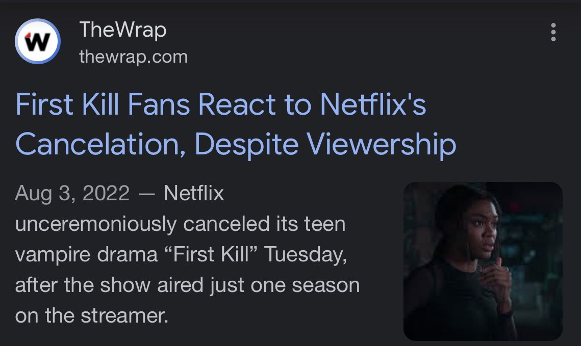 First Kill Forever tweet media