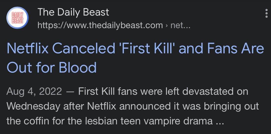 First Kill Forever tweet media