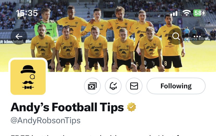 AndyPLuton's tweet photo. @AndyRobsonTips Always here https://t.co/97YjuV7Fhj