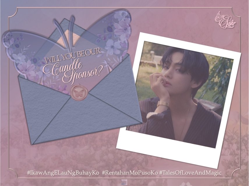 ‌  

         I, Beau, wholeheartedly
         accept   to   bring   magic   into
         LauRa’s  love  as  their  Candle
         Sponsor this August 20th, 2023.

            #IkawAngELauNgBuhayKo
            #RentahanMoPusoKo
            #TalesOfLoveAndMagic

‌