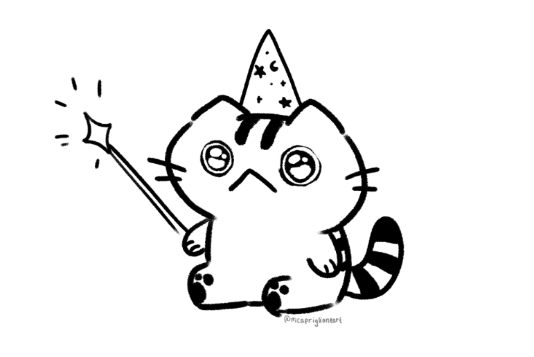 i hope your day is meow-gical 💖🌟
