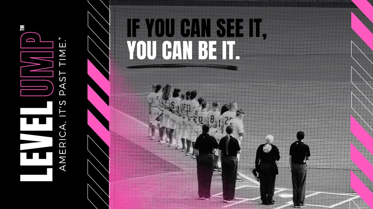 America is facing an incredible shortage of qualified #umpires across all levels of #baseball. We believe we can help change that. #LevelUmp #AmericaItsPastTime #IfYouCanSeeItYouCanBeIt #WomenInBaseball #WomenInBlue