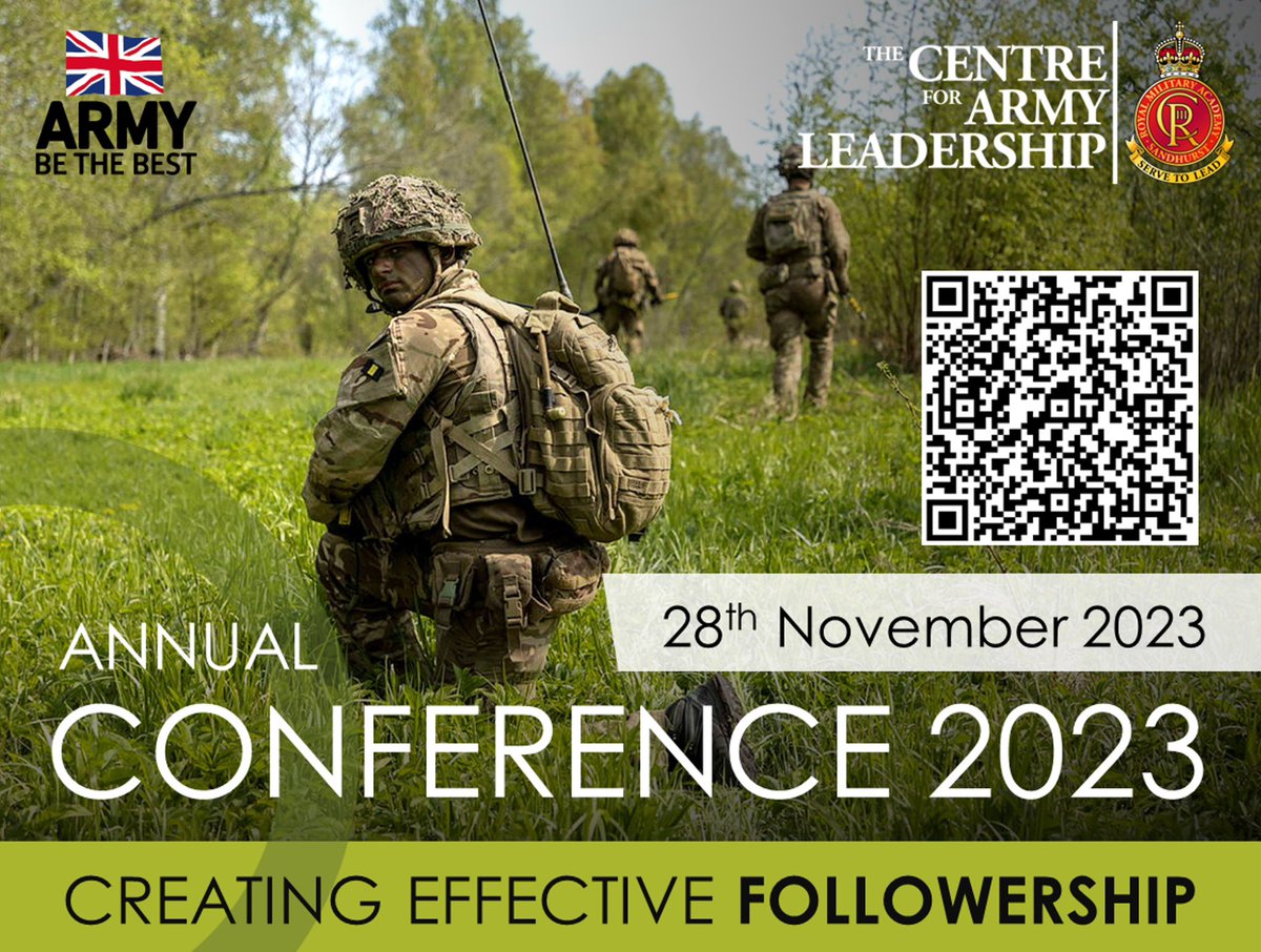 🌟Save the date - Tue 28 Nov 23🌟 Registration to our annual conference (online attendance) is now live. This year’s theme will be on ‘creating effective followership’ - the other side of the leadership equation! Sign up to attend the online event here: shorturl.at/qJLWZ