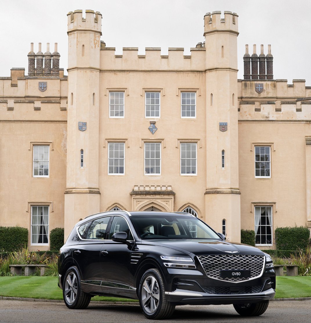 Genesis Around The World - The Genesis GV80 at Ditton Manor House in Royal Berkshire, Slough, UK.

buff.ly/3DWXlhP