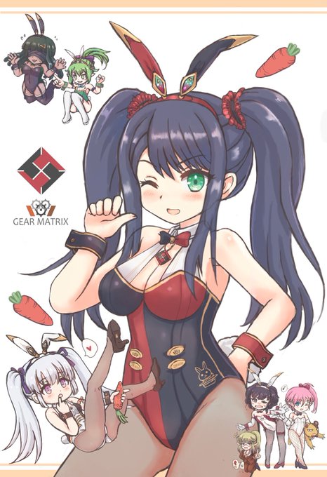 #バニーの日
バニー服はいいぞっ(*'▽`*)🥕🐇 