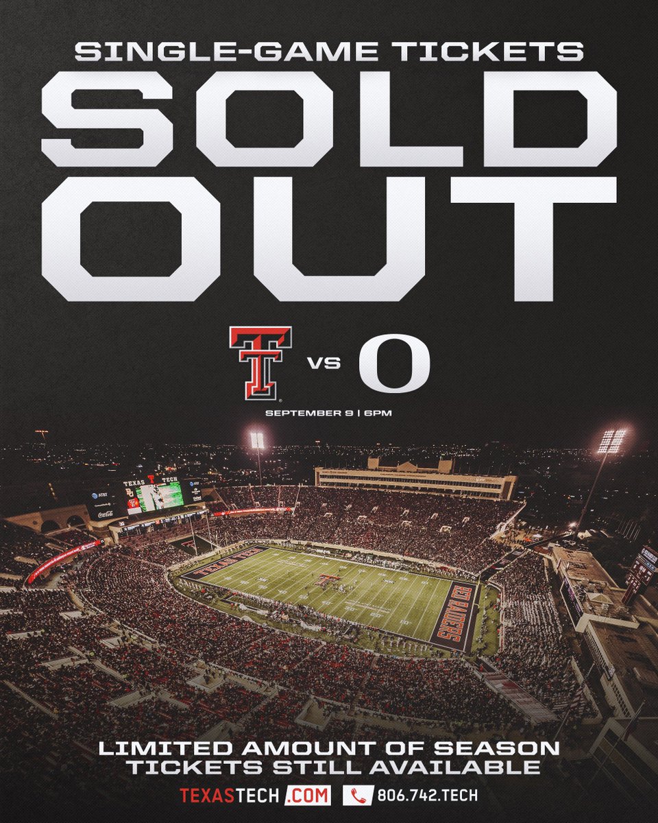 It’s gonna be rockin‼️

A 𝗹𝗶𝗺𝗶𝘁𝗲𝗱 number of season tickets are remaining, and that’s the only way to secure an Oregon ticket through us. 

🎟️ » wreckem.co/23SeasonTickets