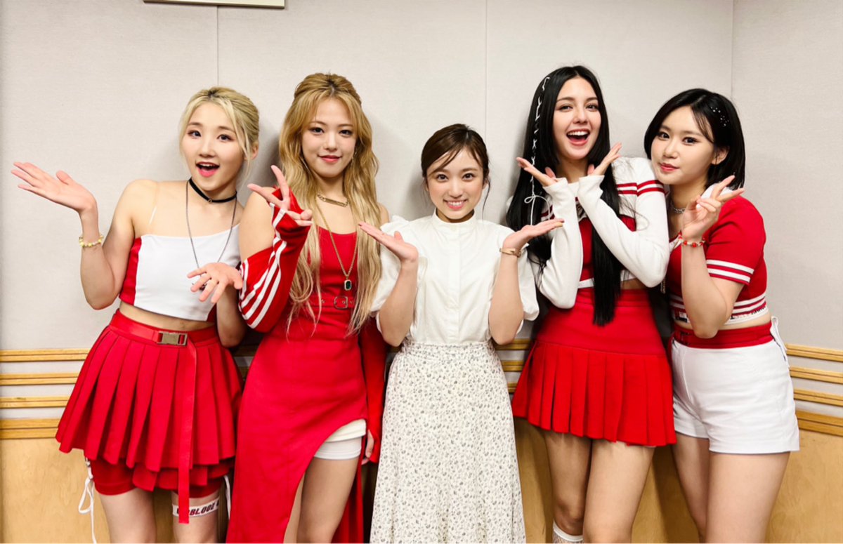offclLapillus's tweet photo. 【📻ラジオ生出演📻】

ラジオ「矢吹奈子のレコメン！」、いかがでしたか💕？
緊張しましたが、矢吹さんもとても優しくて楽しい時間を過ごせました💕
またぜひ呼んでください！ありがとうございました✨

#Lapillus #라필루스 #ラピルス #WhosNext #矢吹奈子のレコメン！ #生出演 #東京 https://t.co/dghfve99Zg