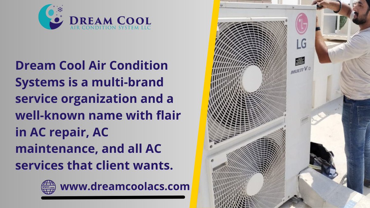 dreamcoolacs's tweet photo. Dream Cool Air Condition Systems LLC is a multi-brand service organization and a well-known name with flair in AC Service Dubai, and AC maintenance.
Dial: 056 667 5366 
#acrepairdubai #acrepair #AcMaintenanceDubai #acinstallationdubai #acservicedubai https://t.co/dYBay6qckx