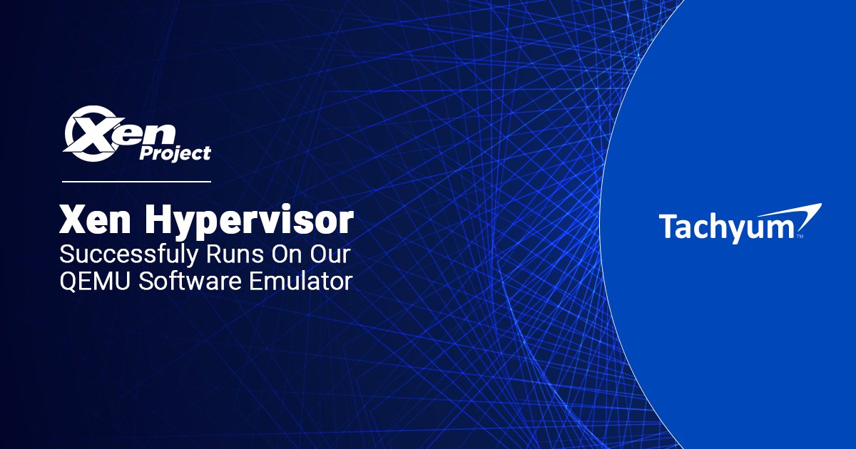 Tachyum's tweet photo. Tachyum Demonstrates Support for Xen Hypervisor - https://t.co/bdBM3HIZAT #processor #gpu #tpu #cpu #universalprocessor #AI https://t.co/HqRlJRcxzu