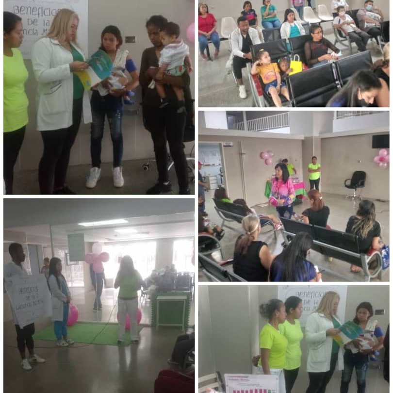 Para celebrar la Semana Mundial de la Lactancia Materna, en el ASIC La Candelaria junto a estudiantes del PNF-MIC, Parto Humanizado y Promotores de Salud se realizaron sesiones educativas para las madres lactantes y el público en general.

#JuntosPorCadaLatido 
#LactanciaMaterna