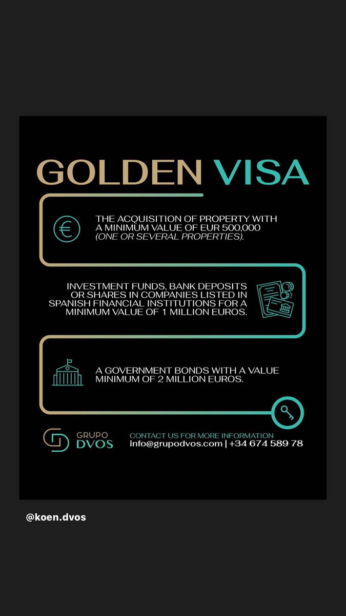 We guide you in all the process so you don’t have to worry about anything 🥰#goldenvisa #spain #team #clientservice #goforit #allroundservice #grupodvos