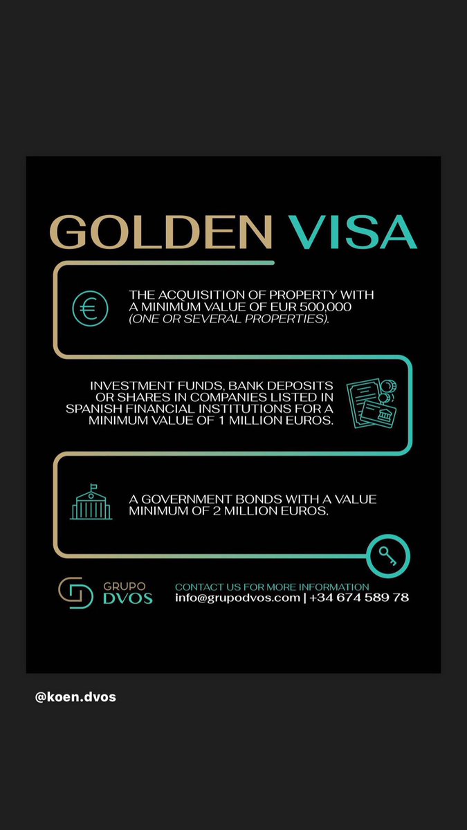 MyDreamPropert1's tweet photo. We guide you in all the process so you don’t have to worry about anything 🥰#goldenvisa #spain #team #clientservice #goforit #allroundservice #grupodvos https://t.co/aDiQ5WMvm4
