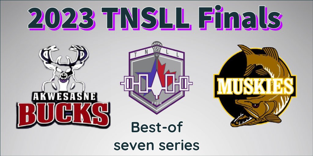 Akwesasne Bucks (@akwesasnebucks) on Twitter photo Bucks to face Snake Island Muskies in <a href="/TNSLL/">3 Nations Lax League</a> Finals
qslltnsll.lacrosseshift.com/news/bucks-mus… #TNSLL Bucks to face Snake Island Muskies in <a href="/TNSLL/">3 Nations Lax League</a> Finals
qslltnsll.lacrosseshift.com/news/bucks-mus… #TNSLL