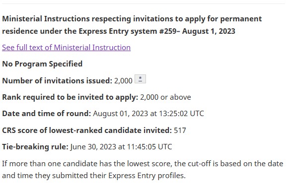 How Does the Express Entry Tie Breaker Rule Work?