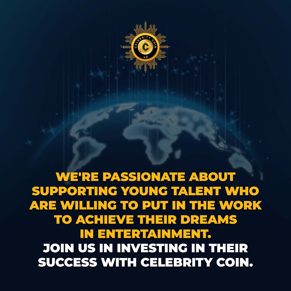 Celebrity_Coin's tweet photo. 𝗪𝗲'𝗿𝗲 𝗽𝗮𝘀𝘀𝗶𝗼𝗻𝗮𝘁𝗲 about
supporting young talent who
are willing to put in the work
𝘁𝗼 𝗮𝗰𝗵𝗶𝗲𝘃𝗲 their dreams
in entertainment.
Join us in investing in their
success 𝐰𝐢𝐭𝐡 𝐂𝐞𝐥𝐞𝐛𝐫𝐢𝐭𝐲 𝐂𝐨𝐢𝐧.
#STUDIONATION2 #celebritycoin #investing #cryptocurrency https://t.co/d4TwzR86PV