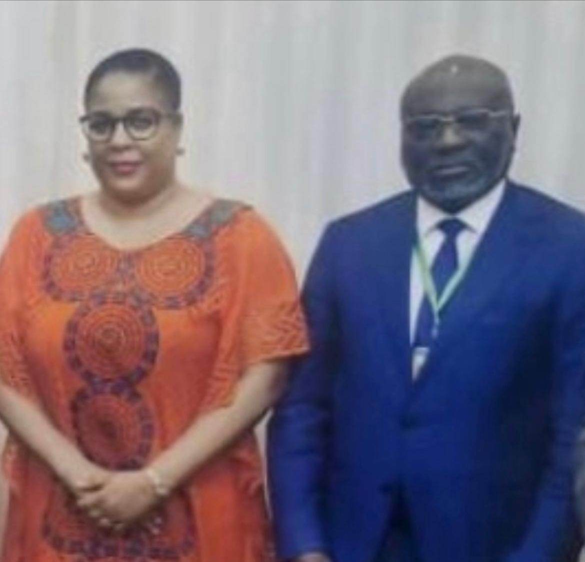 KiengeKki's tweet photo. #Lithium🇨🇩
L'ex-directeur du @CadastreMinier, Jean Félix #Mupande Kampwa avec Lisette Kabanga #Tshibwabwa, la lobbyiste du groupe #ZIJIN🇨🇳 https://t.co/DoVqgJ0mSY