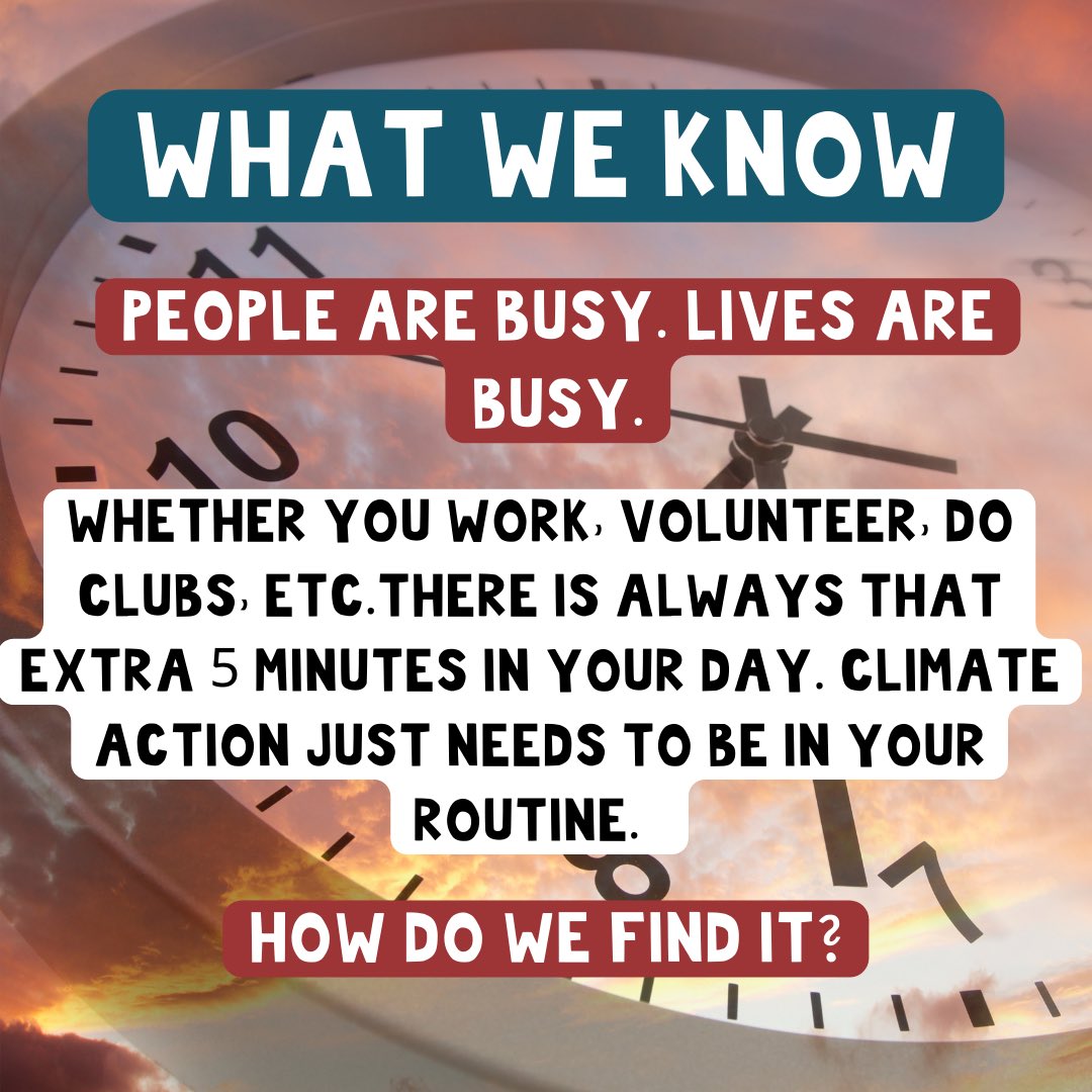BeOnTheLevel's tweet photo. How to find the time for climate action!!

#climateaction #climatechange #beonthelevel https://t.co/XOjrj0v4Da