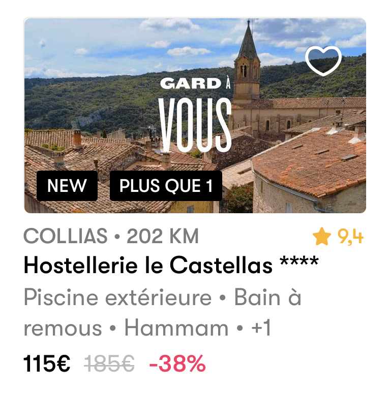 Santiu_Ks's tweet photo. 🔸Comment en profiter ?

Il faut se connecter sur l'app en fin de semaine (à partir de mercredi), pour découvrir les offres proposées pour le week-end à venir.

Quelques exemples de promos : https://t.co/m4rElsJRO8