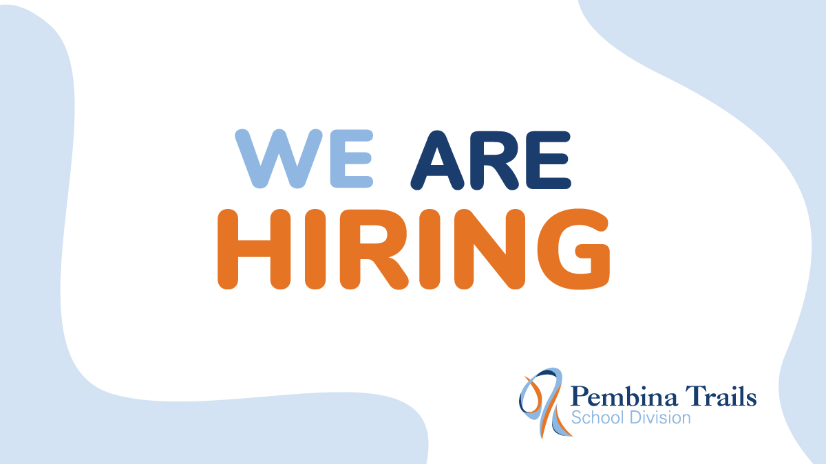 .@PembinaTrails one of the fastest-growing divisions in Manitoba, is looking to hire substitute teachers for the upcoming '23-'24 school year. Details: pembinatrails.tedk12.ca/hire/ViewJob.a… #teacherswanted #applytoteach #teachjob #Winnipegjobs #mbjobs