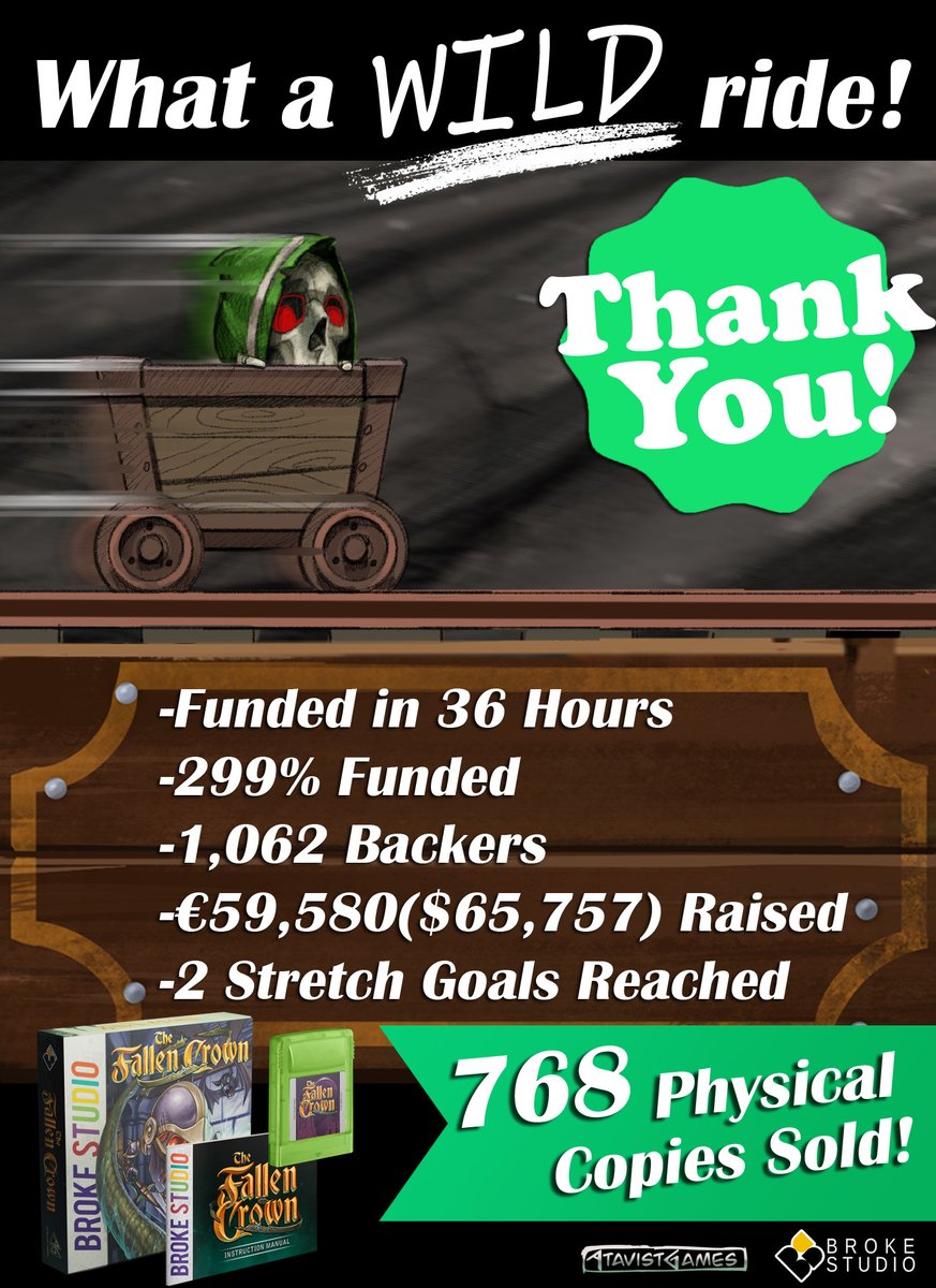 AtavistGames's tweet image. This has been both the most stressful and rewarding month of my life. I've spent over a decade trying to break back into the industry, and thanks to all of you, I can do so on my own terms. I cant wait to see what the future holds! But first, I'm taking a week long long nap...