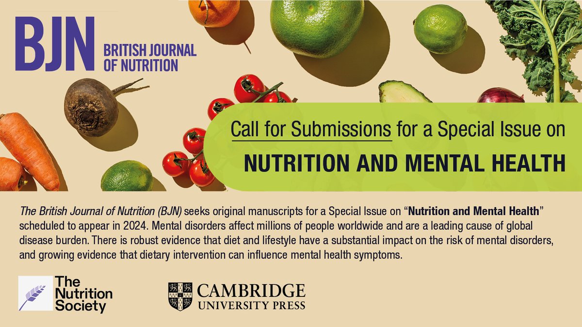 Nutrition Society Publications tweet media