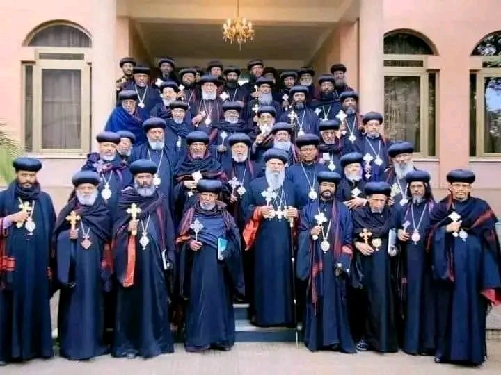 EOTCNews's tweet photo. ሰበር ዜና
 ቅዱስ ሲኖዶስ በትግራይ ክልል ቀኖና ቤተ ክርስቲያንን በመጣስ ሕገወጥ ሢመት የፈጸሙ ጳጳሳትን ከቤተክርስቲያን አንድነት አውግዞ ለየ ! https://t.co/cOPRqQW97V