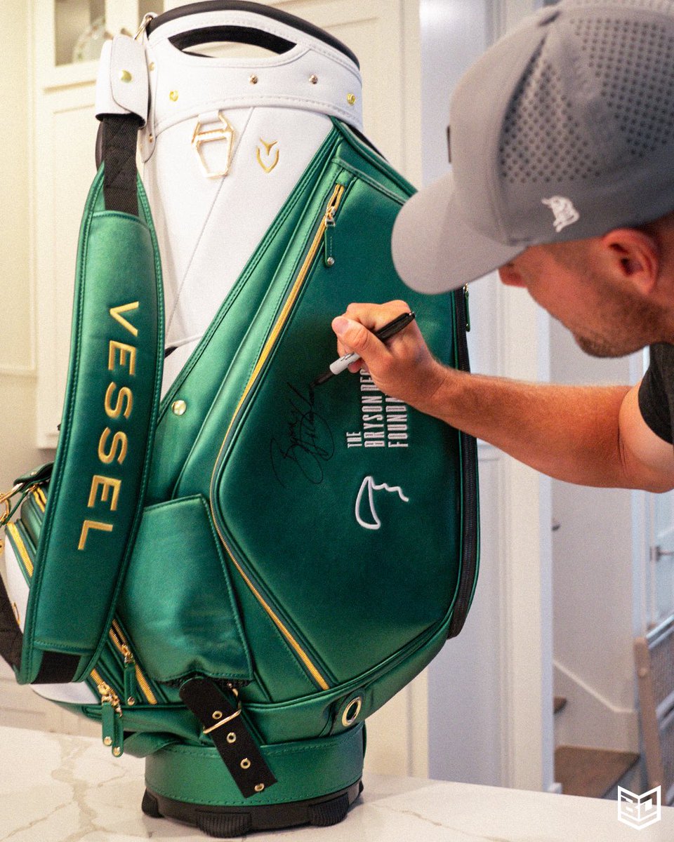 This Vessel Bag I used for the 2023 Master’s is 🔥 Giving this signed bag away in collaboration with my foundation to one lucky fan. Read below on how you can win it. To Enter You Must: 1. Follow myself & @Crushers_GC on X 2. Like & Repost This Post.