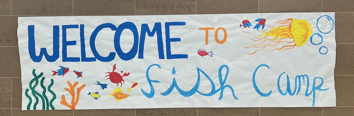 KHSIndianNation's tweet photo. Fish Camp today! Welcome class of 2027! @KellerISD https://t.co/pxfpYnl1wP