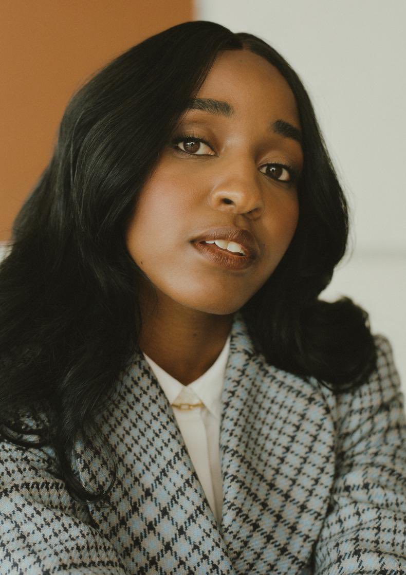FilmUpdates's tweet photo. Ayo Edebiri on the standards she sets for herself in Hollywood: "I always want to do excellent work and try to be a decent person. That’s as much as I can do. Even if that fails, at least I’ll have that intention."

(https://t.co/vw0moU3ta1) https://t.co/H1AAMOp7gY