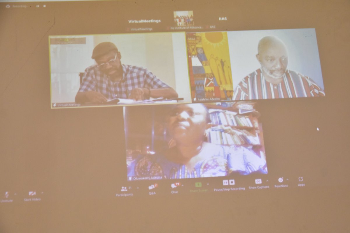 ifeias's tweet photo. In this plenary session, Dr. Oluwakemi Adesina and Prof. Adélékè Adéẹ̀kọ́ from @OSUEnglish shares on "The Academic Community's Role in Africa Progress". Host facilitator - Dr. Tolulope Osayomi
#IIAS2023 #AdvancingAfrica https://t.co/ZAQeYIfnd5