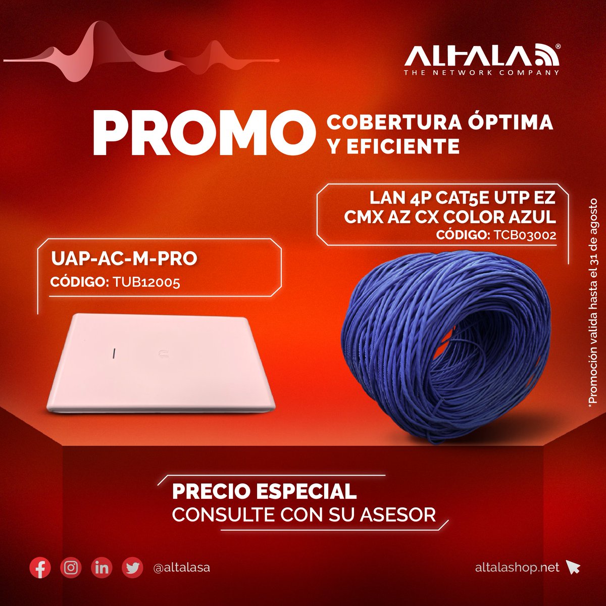 La Fibra Óptica - Altalashop