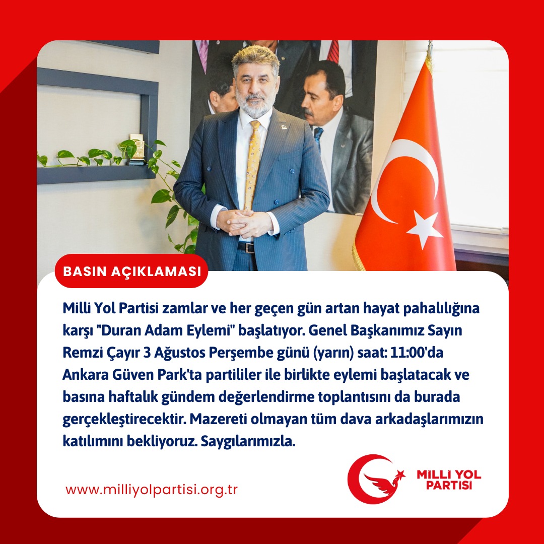 Milli Yol Partisi (@milliyolgm) on Twitter photo 