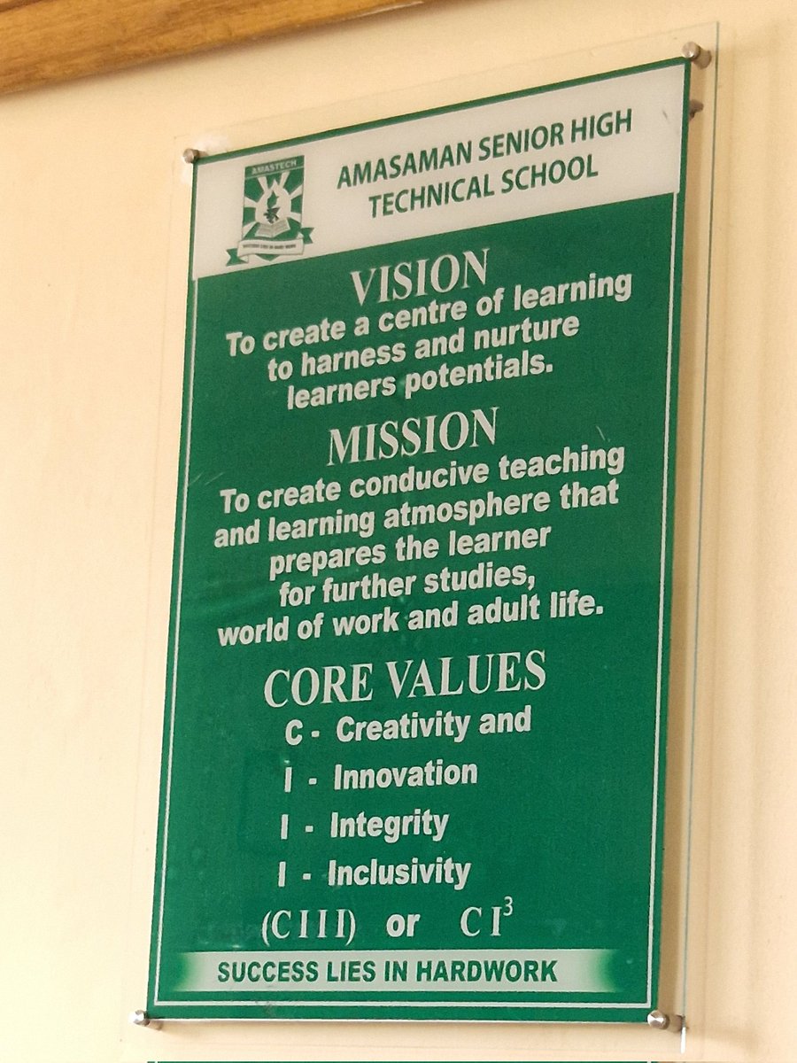 Today we participated in Amasaman SHTS's weekly PLC session. I thanked the staff for all their excellent work in teaching T-TEL's Communications Officer, Hannah Tinyep Mobya, who was a Visual Arts student (2009 to 2013). Hannah pictured with the teachers who helped her succeed.