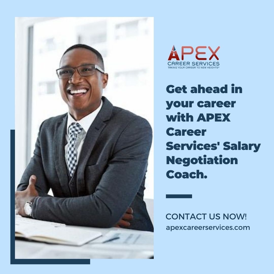 APEXCareerSvcs's tweet image. Get ahead in your career with APEX Career Services&apos; Salary Negotiation Coach. 

Contact us today for salary negotiation coaching!
apexcareerservices.com/salary-negotia…

#APEXCareerServices #SalaryNegotiation #CareerAdvancement