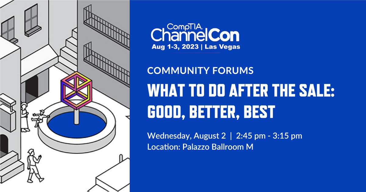 It's day 2 of #ChannelCon & our own Frank Raimondi will be on a panel sharing insights on post-sale strategies that guarantee client satisfaction, foster partnerships, & drive growth. 

✨ Don't forget to stop by booth 401 to learn more about Nodeware! ✨

@CompTIAConnect