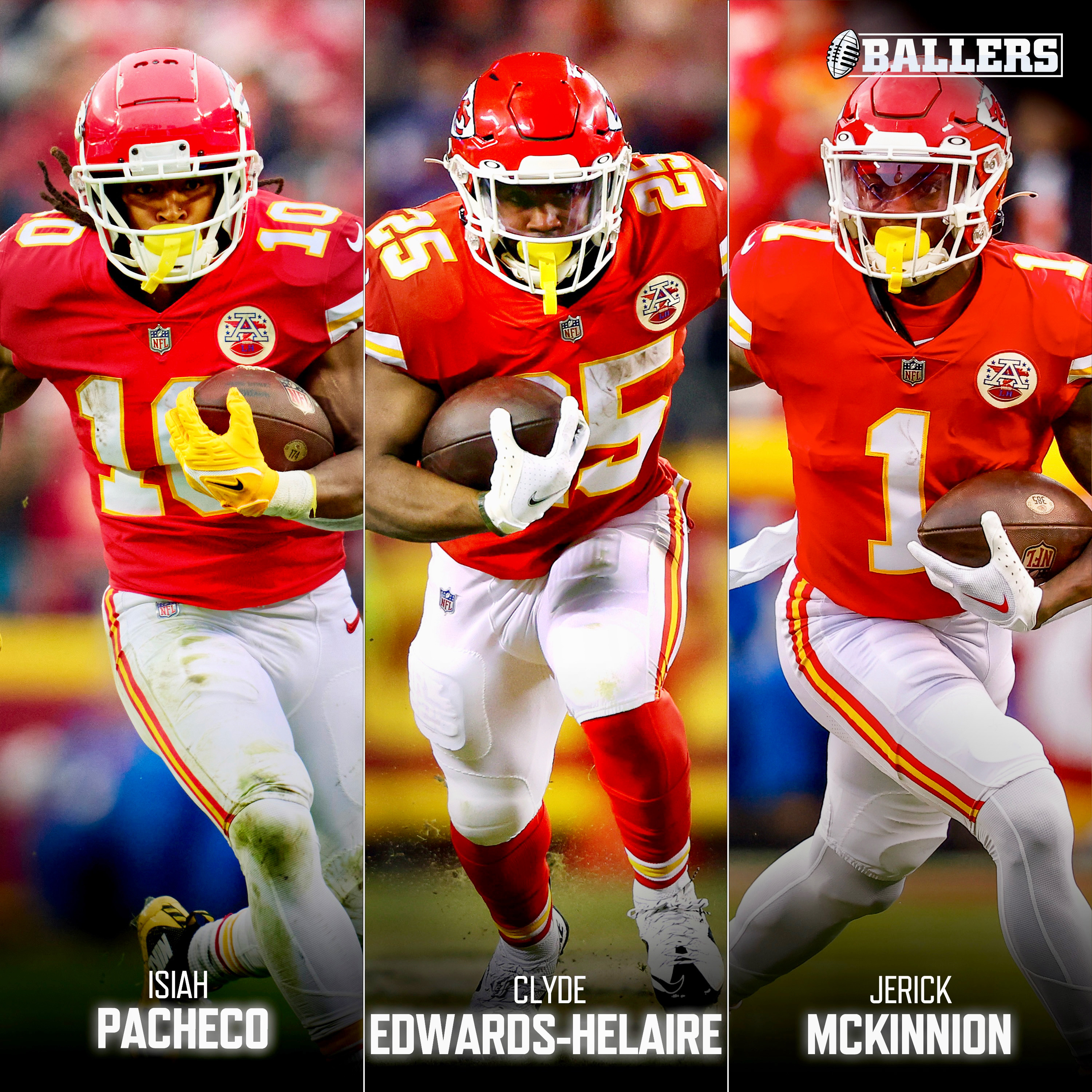 Fantasy Footballers on X: 'Which Kansas City Chiefs RB are you taking a  late-round shot on in your drafts? 