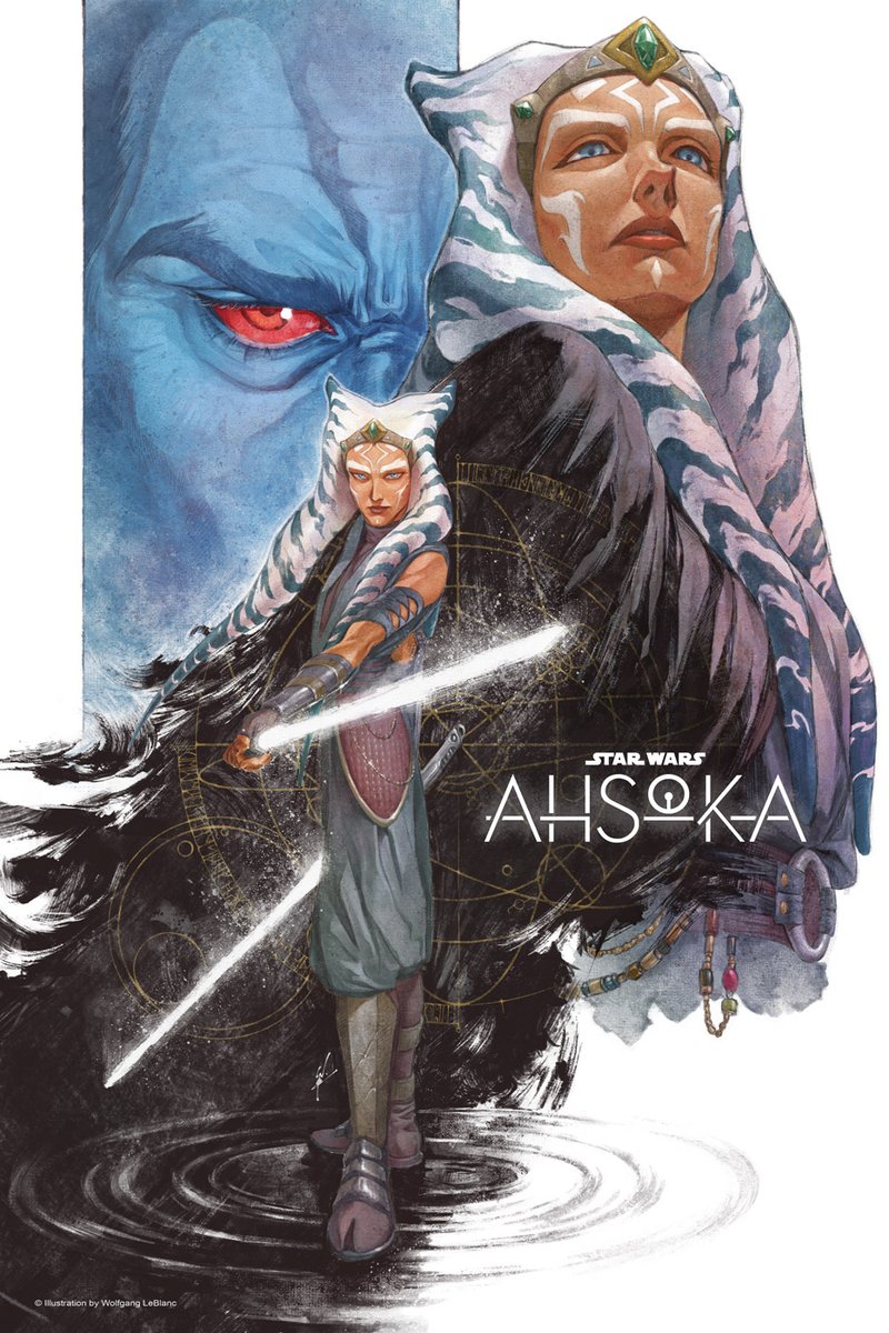 WolfgangLeBlanc's tweet photo. It's #Ahsoka month!

Here's a poster I illustrated inspired by some of my fav sumi-e artworks and Japanese manga artists 🙏🏼✨

3 more weeks to go!

Prints/Posters: https://t.co/9n9mFNFarP

#AhsokaTano #StarWars #StarWarsRebels #Mandalorian https://t.co/ZOnxZ2bwEk