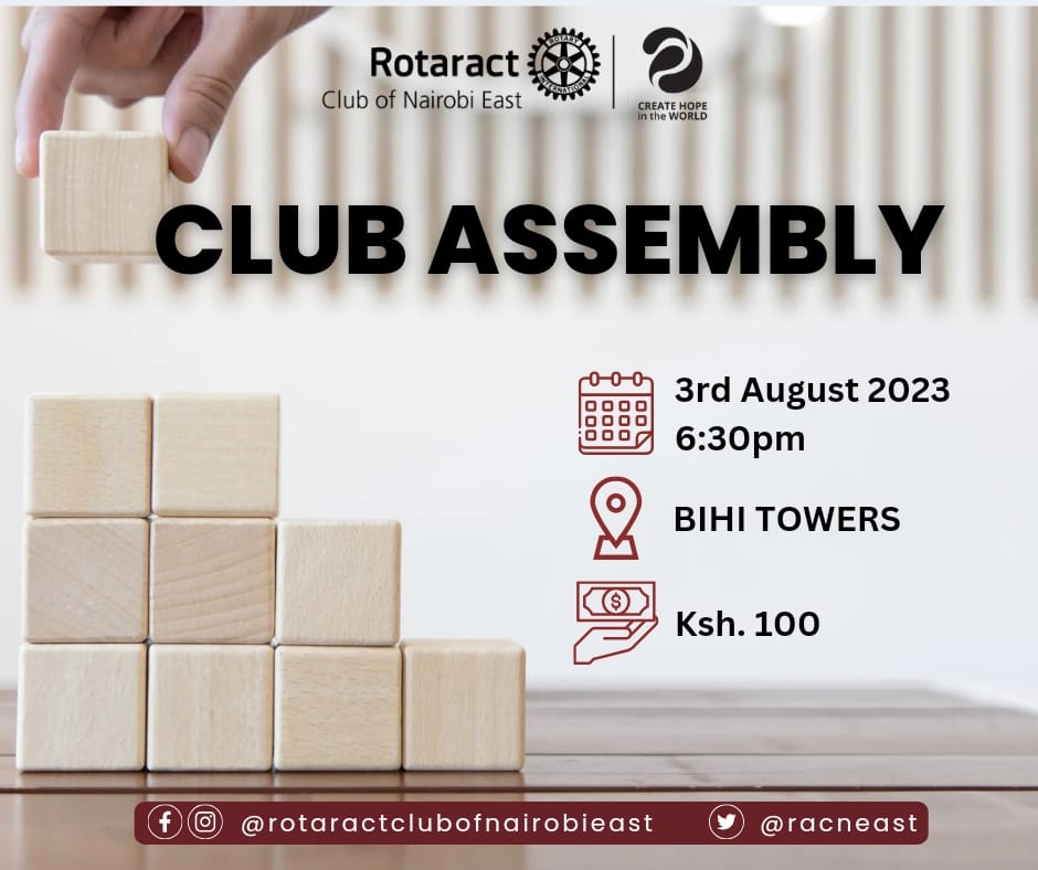 racneast's tweet photo. 📢 Spartans Assemble! 🎉
🗓️ Date:3rd Aug 2023
⏰ Time: 6.30 pm
🏠 Venue: Bihi Towers 13th Floor
Join us for an exciting Club Assembly, where we come together to discuss important matters, make decisions, and plan the future of our club! 
See you all there!👏 https://t.co/y2EXZdx6PF