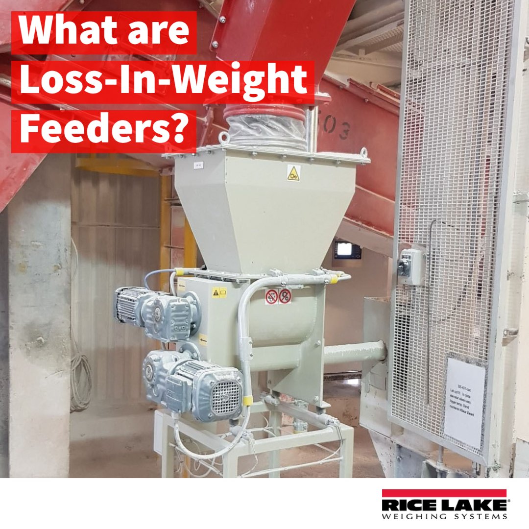 ricelake's tweet photo. Loss-in-weight feeders accurately measure material flow rates, making them an ideal solution for chemical processing, food manufacturing or anything in between. Read the full article here: https://t.co/mh9CBODwX9 https://t.co/rUWAVnkPFY