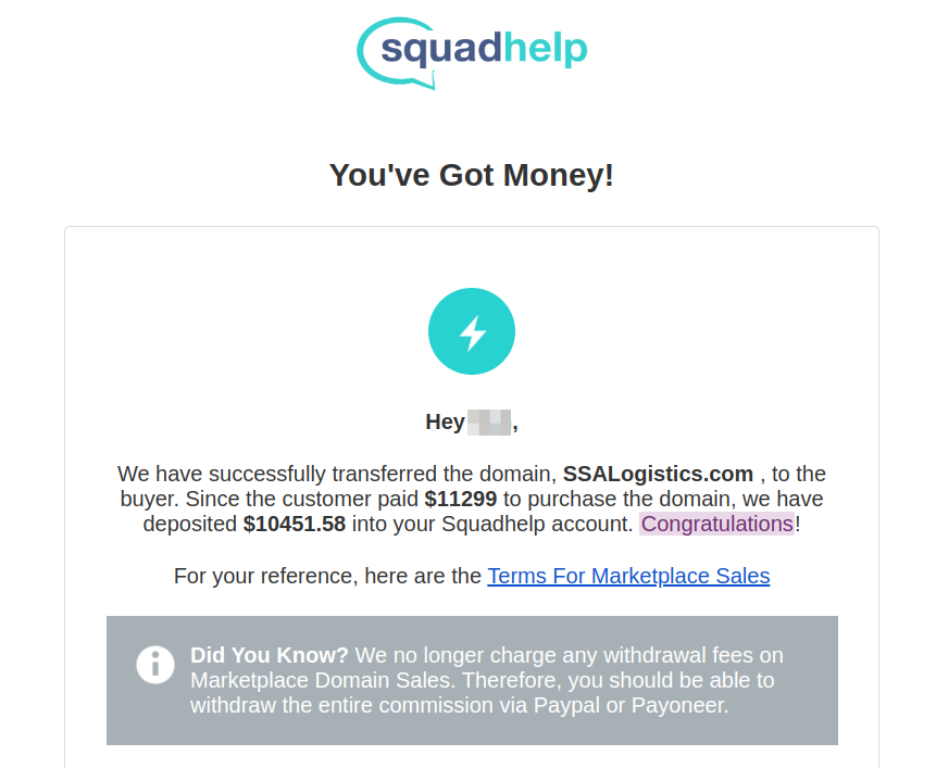 #Domain sold🥳. Thanks <a href="/squadhelp/">Atom.com (now @atomHQ)</a> very much.