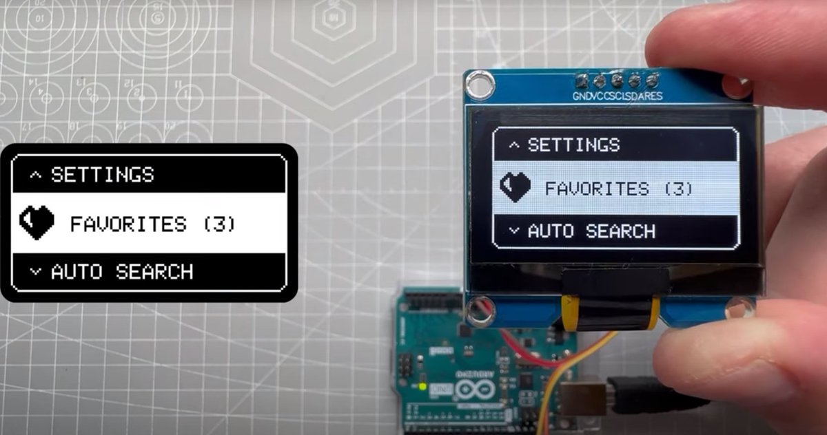 Impara in 60 secondi a programmare Arduino per mostrare immagini su display OLED!

ei.futuranet.it/2023/08/02/com…

#elettronica #futuranet #elettronicain #ArduinoUNO #OLEDdisplay #u8g2 #progettiDIY #elettronicafaiDaTe #displayOLED #ArduinoProjects
