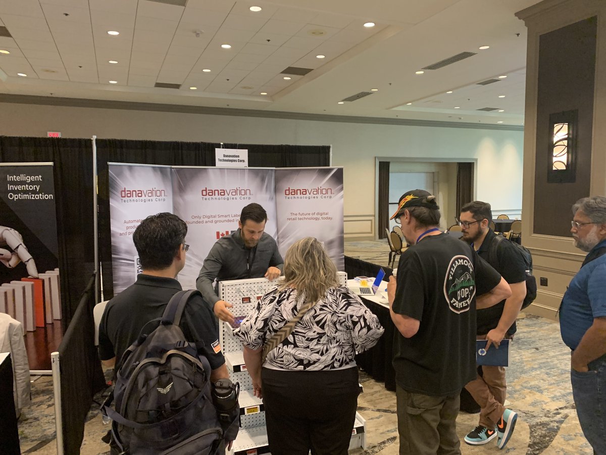danavation's tweet photo. Day 1 of the NHPA Independents Conference in Dallas. Look forward to connecting with all attendees. #digitalsmartlabels #tradeshow #automation #electronicshelflabels #danavation #retail #Texas https://t.co/GcFPkXe2lg