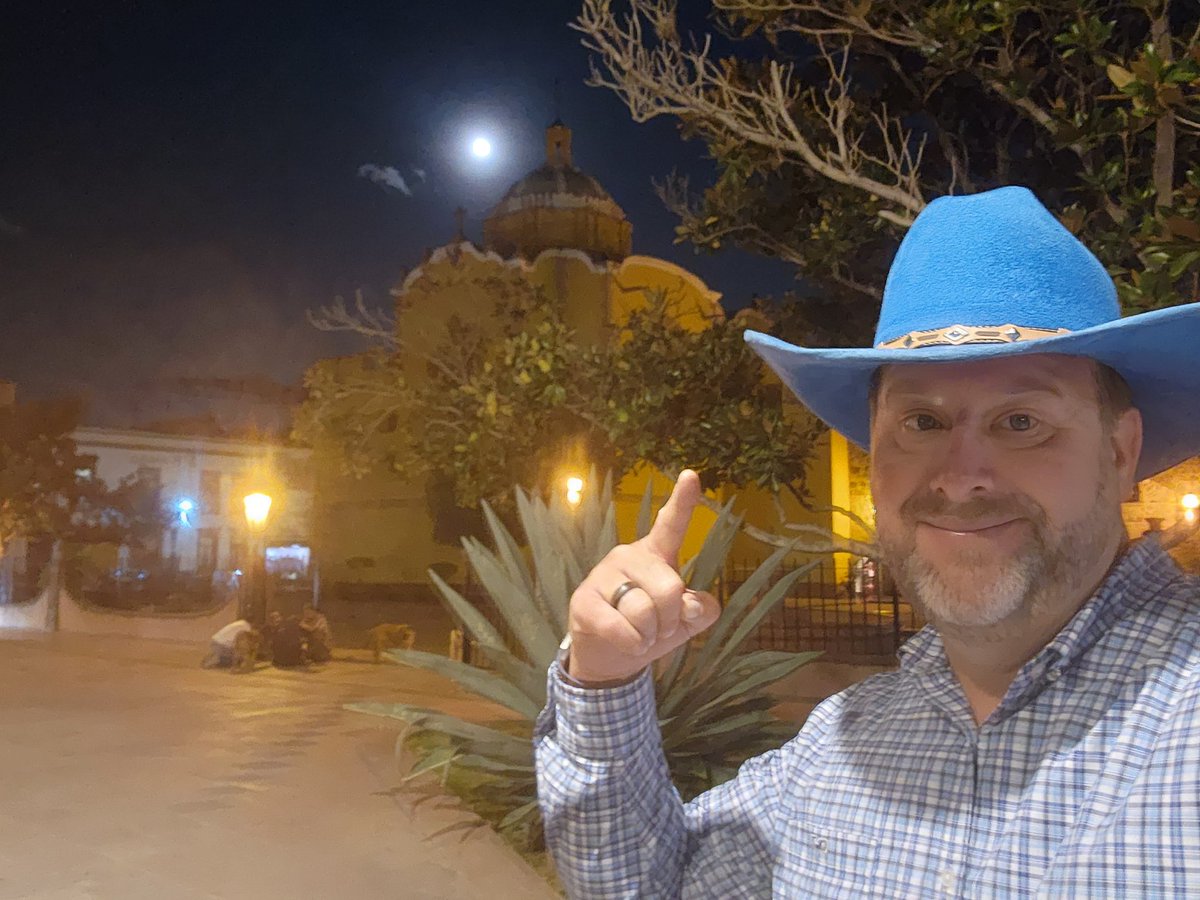 Dr_Capt_Ron's tweet photo. T-minus 29 days from @TulsaFootball!!! In preparation for the season, I picked up a new @utulsa GameDay hat last night from a street vendor in San Luis Potosi while on #JumpstartTU. Don't you love it? I'm taking orders...@bradrcarson @TulsaProvost @Vivianwangtu ? https://t.co/G47r6HOttn
