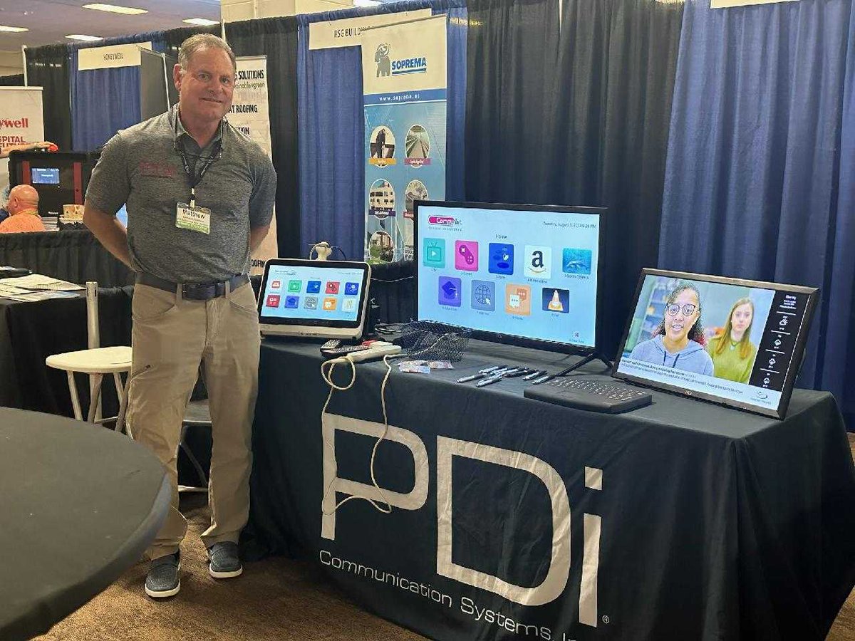 PDiTV's tweet photo. Join PDi LIVE at #NCHEA in Benton Convention Center, NC! 🏥 Explore advanced healthcare tech at booth #134 from 12-2pm EST today and tomorrow. Enhance space, comfort, and operations. See you there! 👋
#healthcareinnovation #healthcareengineers #healthtech #healthcaredesign https://t.co/lqxeUWkqSC